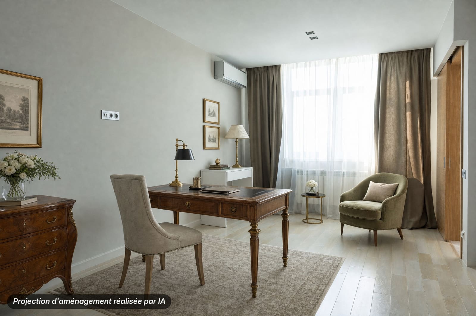 Bureau, Classique chic