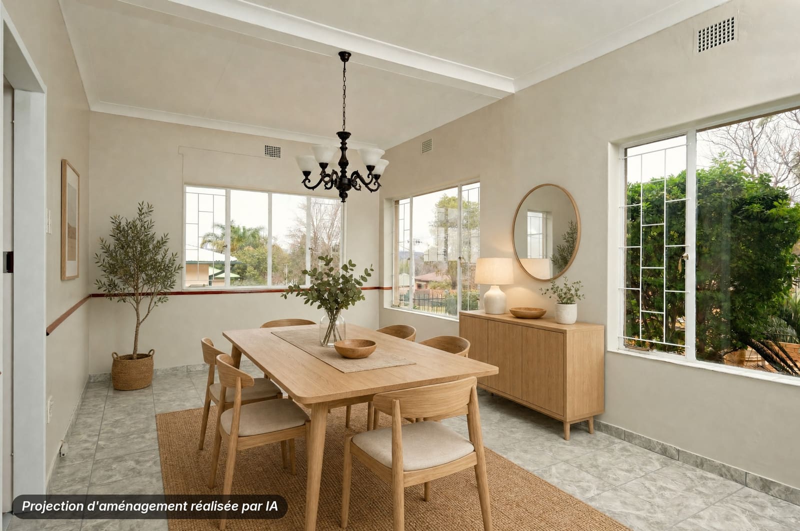 Salle à manger, Scandinave